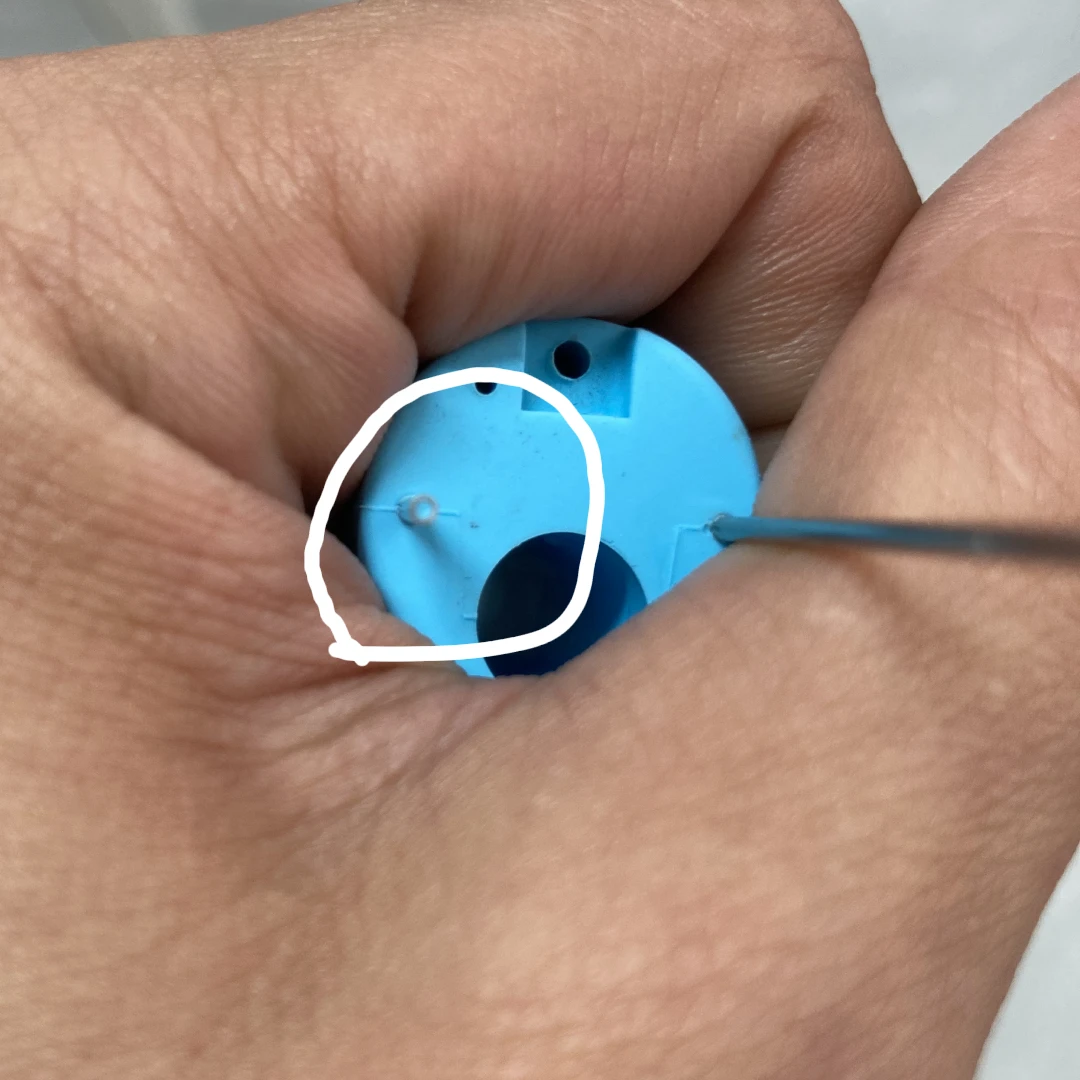 Needle tube overmolded with silicone