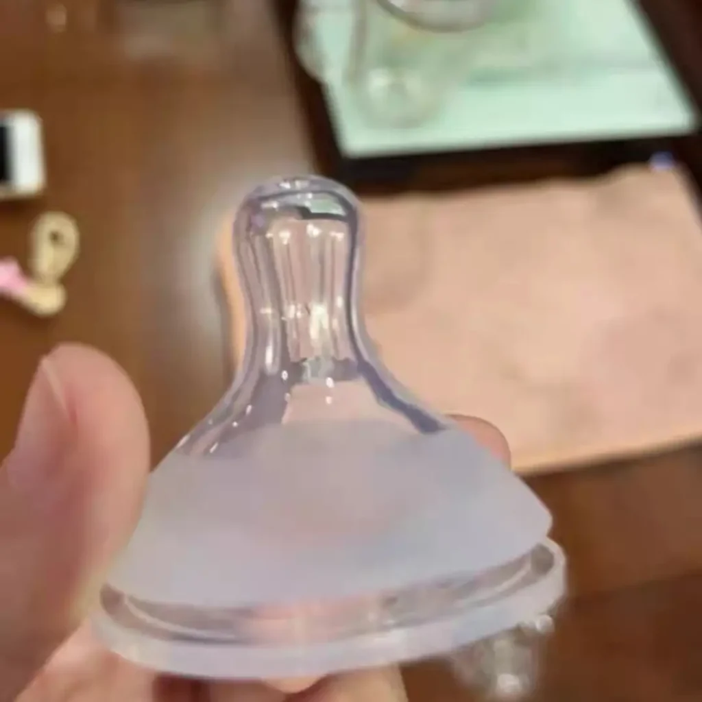 transparent silicone made with injection molding