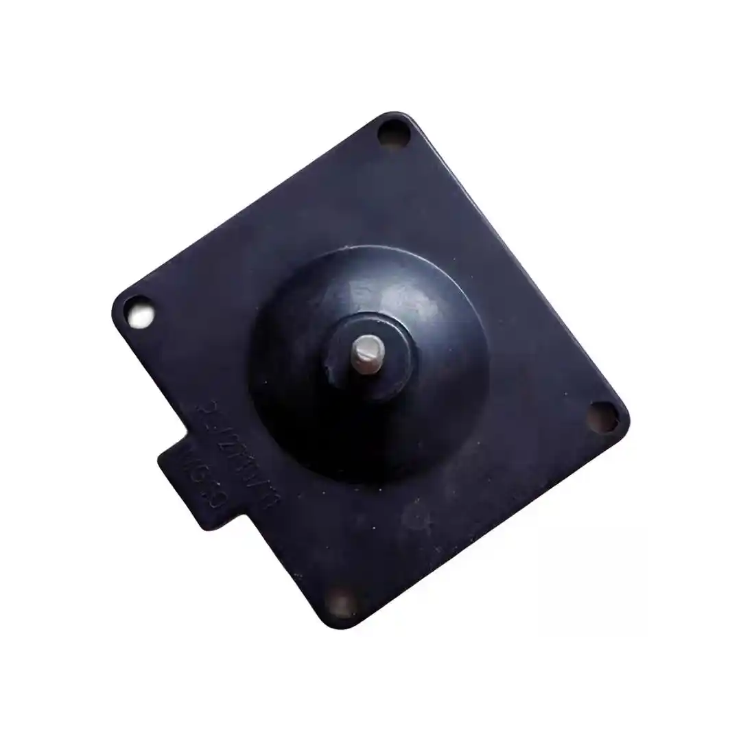 square-bodied diaphragm with convoluted dome and metal stud