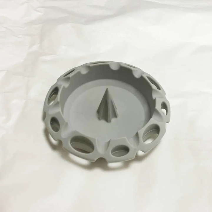 Gray silicone ashtray