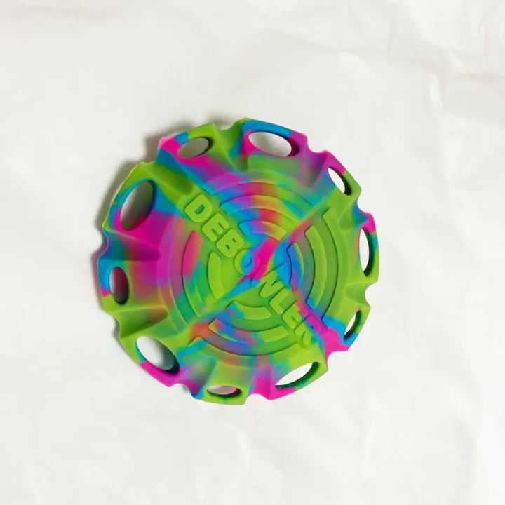 Multi-color silicone ashtray
