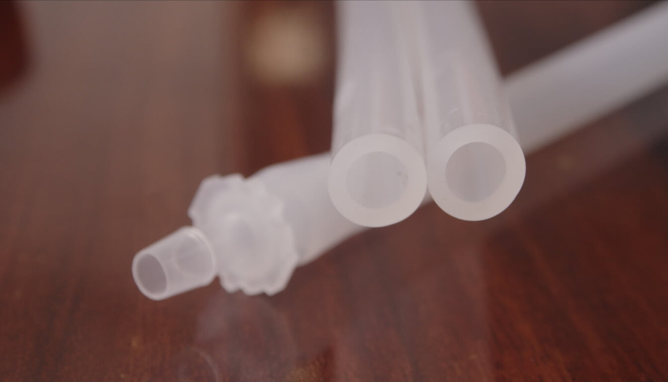 transparent silicone tubing